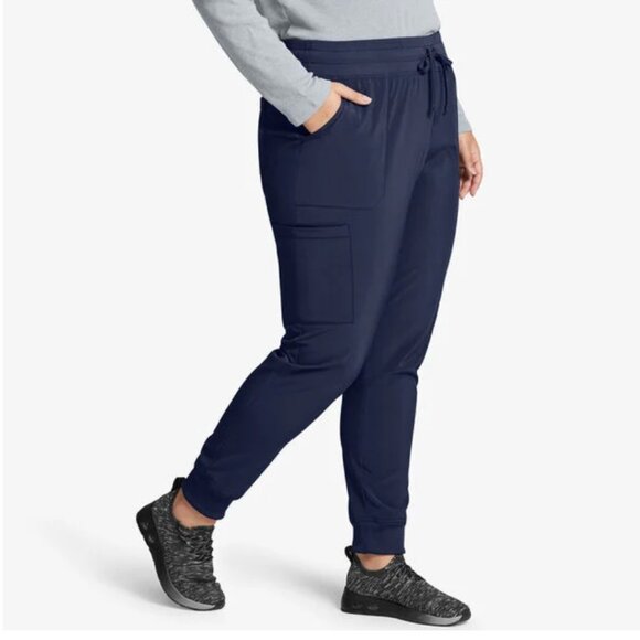Navy Blue scrub Pants - Picture 1 of 9